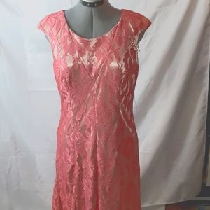 Collection Dressbarn Dress Pink Size 10